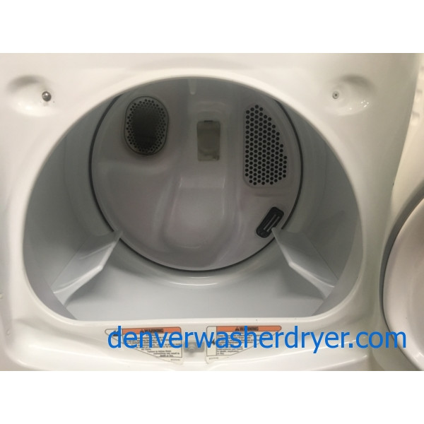HE Whirlpool Cabrio Direct-Drive Washer w/Agitator & Electric Dryer, 1-Year Warranty