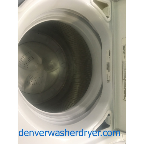 Quality Refurbished Kenmore Elite Oasis-Series HE Top-Load Direct-Drive Washer & Electric Dryer Set, 1-Year Warranty