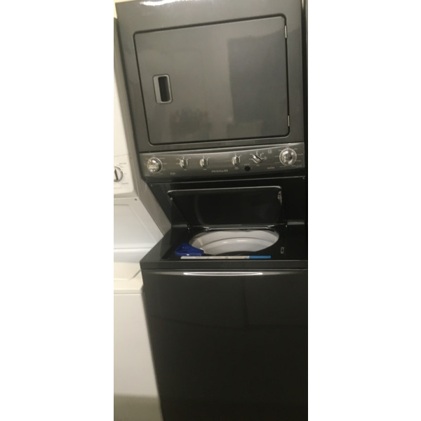 BRANDNEW Stacked 27" Unitized Frigidaire HE Washer & Electric Dryer