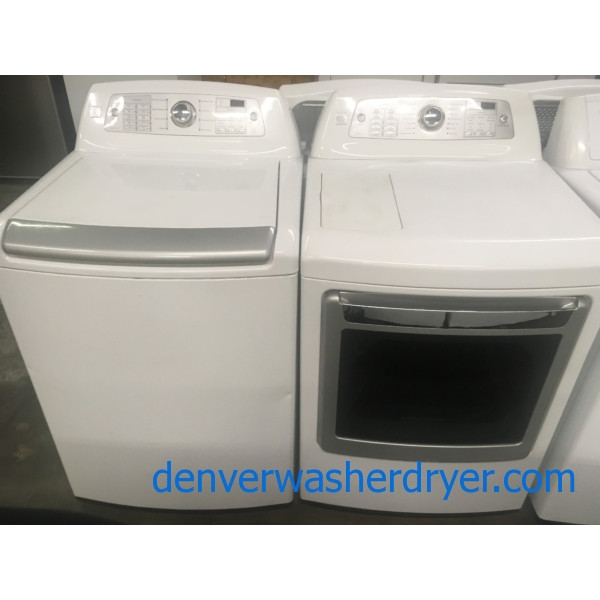 Quality Refurbished Kenmore (LG) Elite HE Top-Load Direct-Drive Washer & Electric Dryer Set, 1-Year Warranty