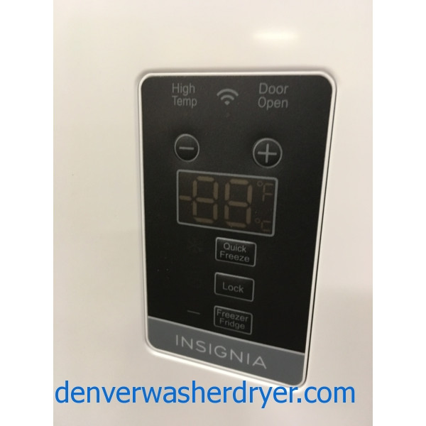 BRANDNEW 28" Insignia (13.8 Cu. Ft.) FrostFree Upright Convertible