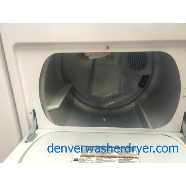 HE 27″ Whirlpool Top-Load Washer & Electric Dryer w/Sensor-Dry, 1-Year Warranty