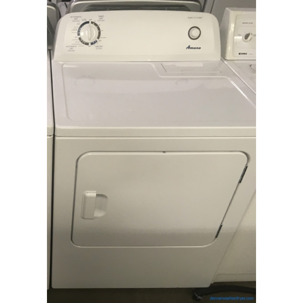 29" Heavy Duty Amana (Maytag) Quality Refurbished Electric Dryer, 1