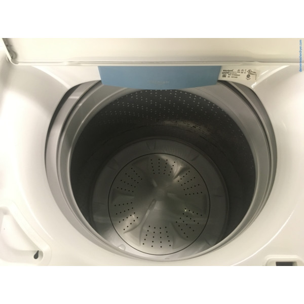 Neat Whirlpool HE Energy-Star Washer, Electric 27″ Dryer, Perfect Set, Quality Refurbished, 1-Year Warranty!