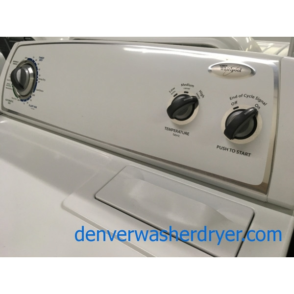 29″ Quality Refurbished Whirlpool Dryer, 1-Year Warranty