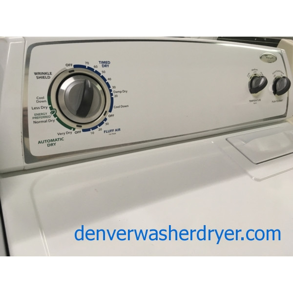 29″ Quality Refurbished Whirlpool Dryer, 1-Year Warranty