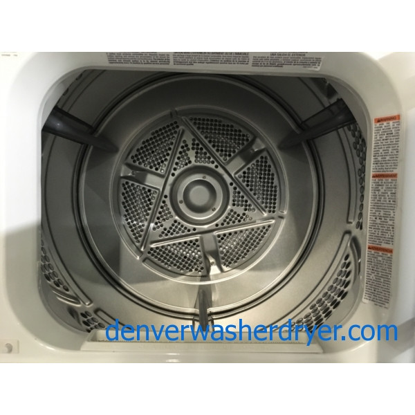 BRAND-NEW White Frigidaire 27″ ENERGY STAR HE Electric Laundry Center, 1-Year Warranty