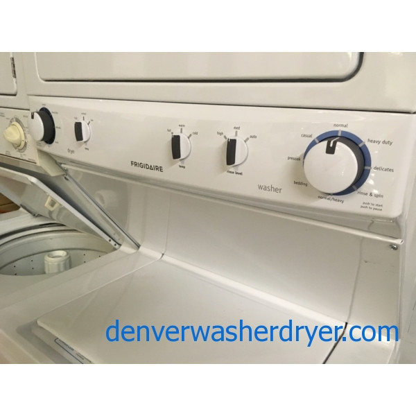 BRAND-NEW White Frigidaire 27″ ENERGY STAR HE Electric Laundry Center, 1-Year Warranty