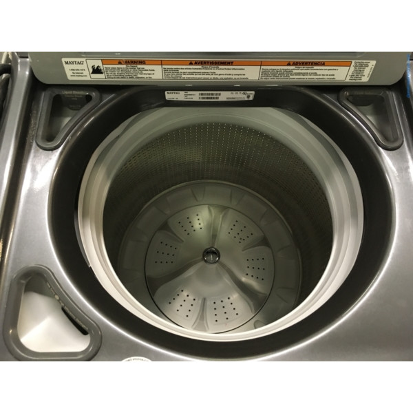 Quality Refurbished HE Maytag Bravos XL-Series Top-Load Direct-Drive Washer & HE Electric Steam-Dryer, 1-Year Warranty