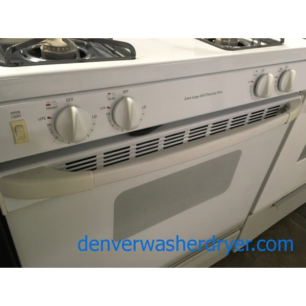 GE 30" FreeStanding SelfClean *GAS* Range, 1Year Warranty 4151