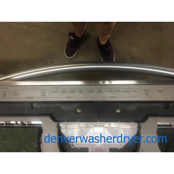BRAND-NEW Samsung Storm-Wash 24″ Top-Control Built-In Stainless Dishwasher, 1-Year Warranty