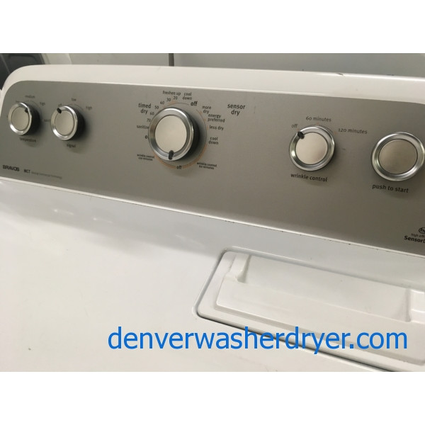 Maytag Bravo Top-Load Washer & Electric Dryer, 1-Year Warranty