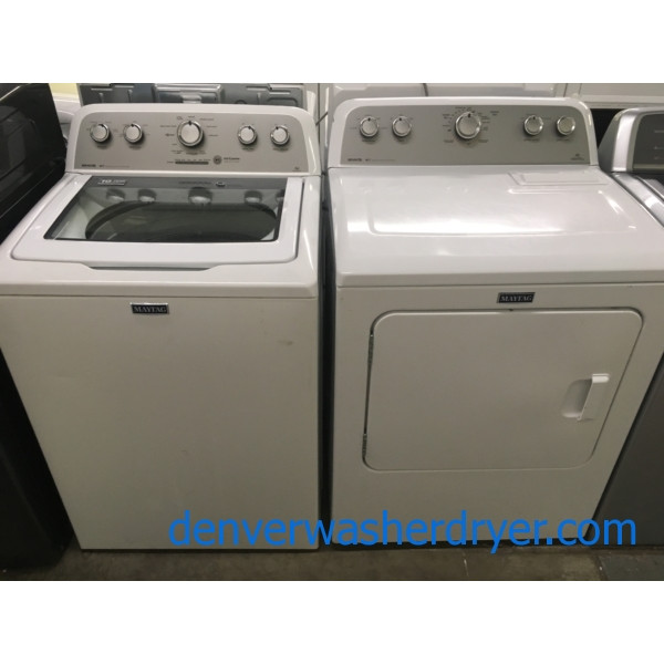 Maytag Bravo Top-Load Washer & Electric Dryer, 1-Year Warranty