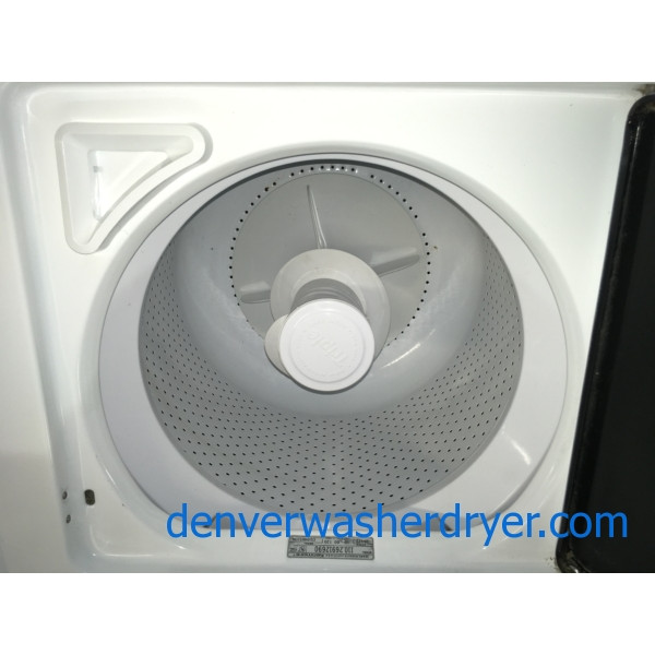Cool Kenmore Top Load Laundry Set, Agitator Washer, Electric Dryer, 1-Year Warranty!