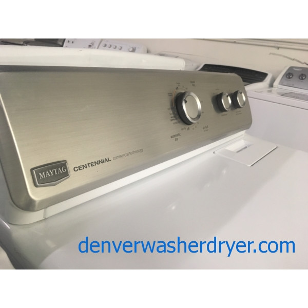 Newer Model Maytag HE Top-Load Quality Refurbished Washer & Electric Dryer, 1-Year Warranty