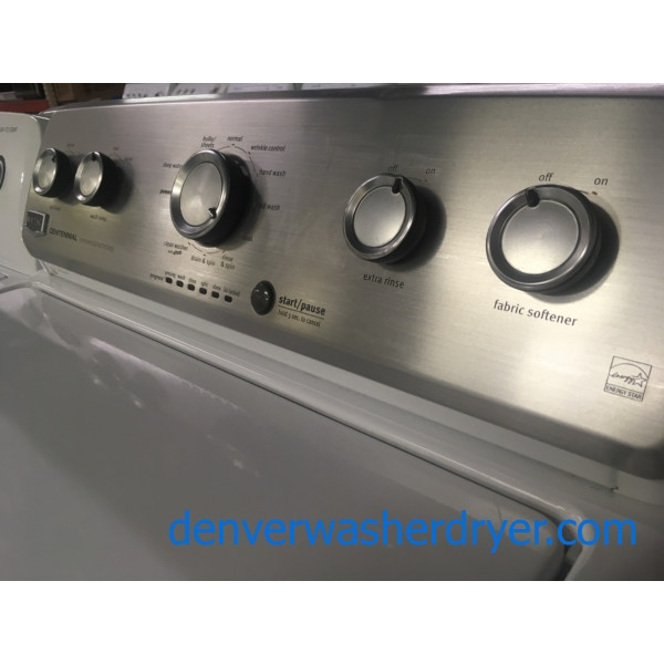 Newer Model Maytag HE Top-Load Quality Refurbished Washer & Electric Dryer, 1-Year Warranty