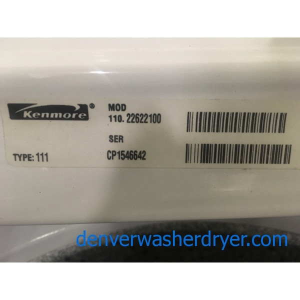Quality Refurbished Kenmore 27″ Top-Load Direct-Drive (3.6 Cu. Ft.) Washer, 1-Year Warranty
