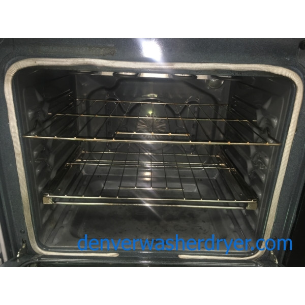 30″ Stainless KitchenAid Architect Series II Free-Standing Smooth-Surface Electric (6.2 Cu. Ft.) Range w/Convection, 1-Year Warranty