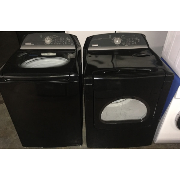 28″ Mighty Maytag Bravos Laundry Set, Energy-Star HE Washer, Electric 27″ Dryer, Quality Refurbished, 1-Year Warranty