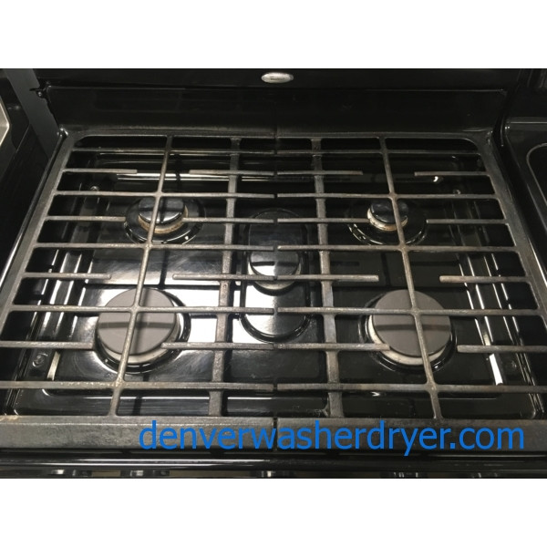 Whirlpool 30″ Free-Standing Self-Cleaning *GAS* *(5.0 Cu. Ft.) Range, 1-Year Warranty