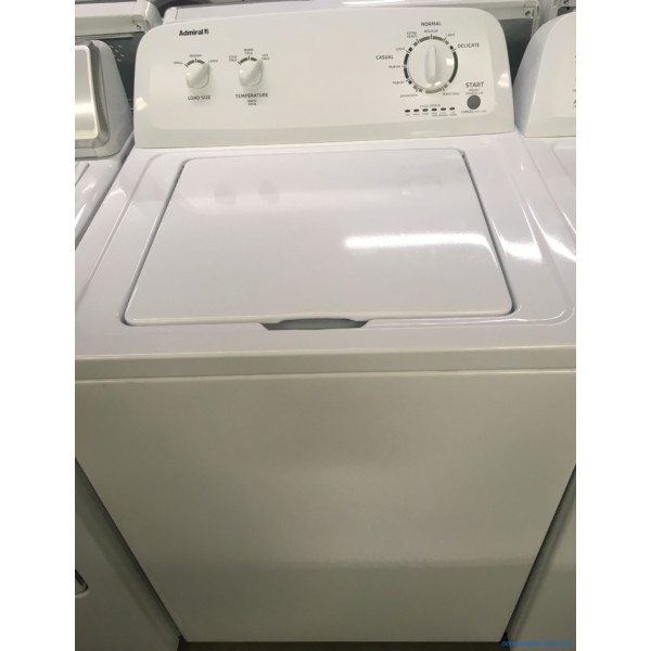 Admiral (Maytag) Full-Size Top-Load Washer, 1-Year Warranty