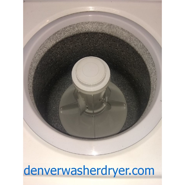 Heavy-Duty Quality Refurbished 24″ Kenmore Unitized Laundry Center, 1-Year Warranty