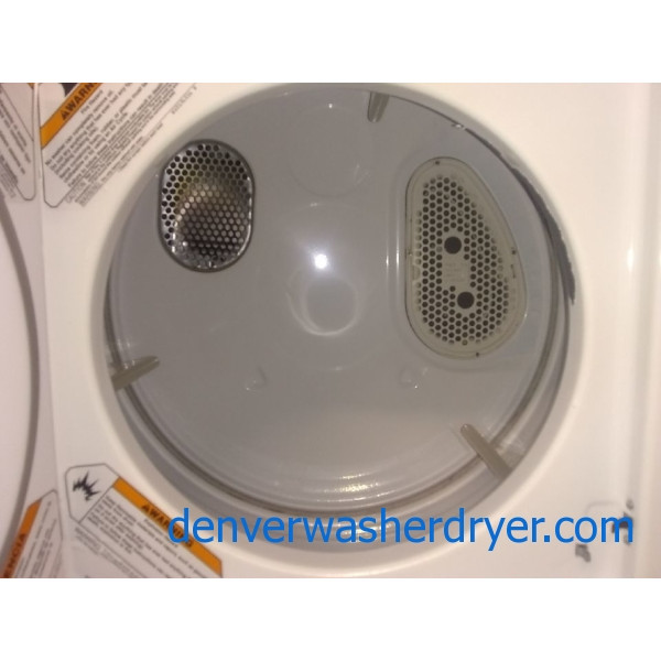 Heavy-Duty Quality Refurbished 24″ Kenmore Unitized Laundry Center, 1-Year Warranty