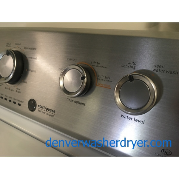 27" Maytag Centennial HE Washer, Commercial Technology, Quality