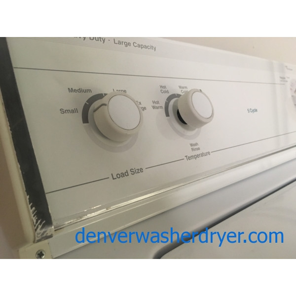 Quality Refurbished Whirlpool Top-Load Direct-Drive Washer, 1-Year Warranty