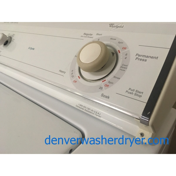 Quality Refurbished Whirlpool Top-Load Direct-Drive Washer, 1-Year Warranty