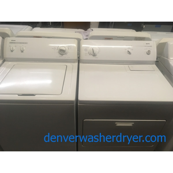 Quality Refurbished Kenmore Top-Load Washer & Electric Dryer, 1-Year Warranty
