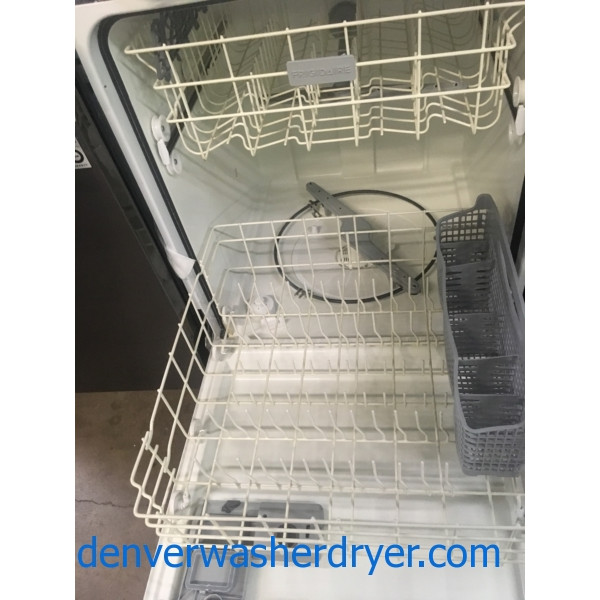 BRAND-NEW Frigidaire 24″ Built-In ENERGY STAR “Easy-Care” Stainless Dishwasher w/Hard Food Disposer, 1-Year Warranty