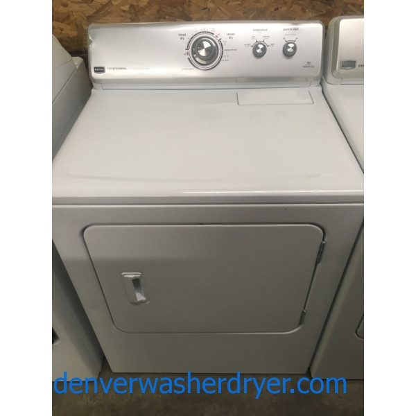 Super Capacity Maytag Dryer, 1-Year Warranty