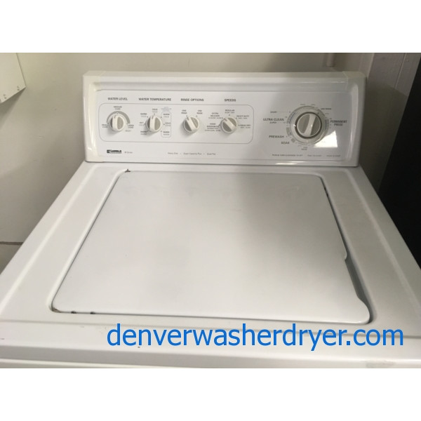 Heavy Duty Quality Refurbished 27″ Kenmore Top-Load Direct-Drive (3.4 Cu. Ft.) Washer, 1-Year Warranty