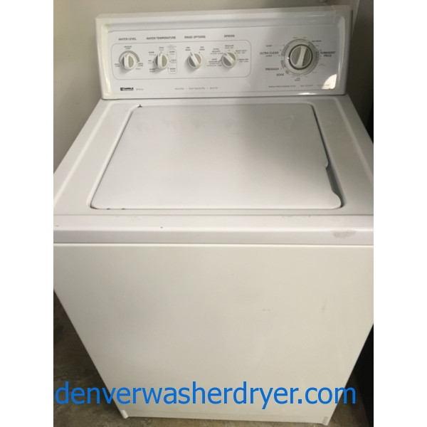 Heavy Duty Quality Refurbished 27″ Kenmore Top-Load Direct-Drive (3.4 Cu. Ft.) Washer, 1-Year Warranty