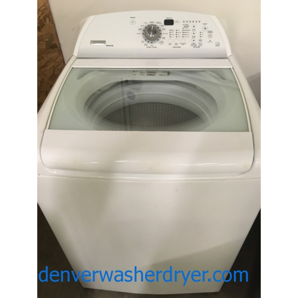 Quality Refurbished 27″ Energy Star Maytag Bravo Top-Load HE Direct-Drive Washer, 1-Year Warranty