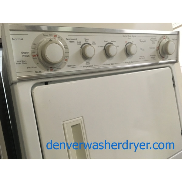 Whirlpool DirectDrive FullSize Unitized Washer/Dryer Combo, 220V