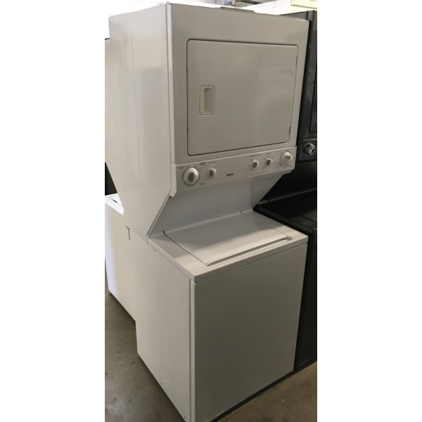 27″ Kenmore Stackable (Unitized) Full-Sized Washer, Electric Dryer, Combo, Quality Refurbished, 1-Year Warranty