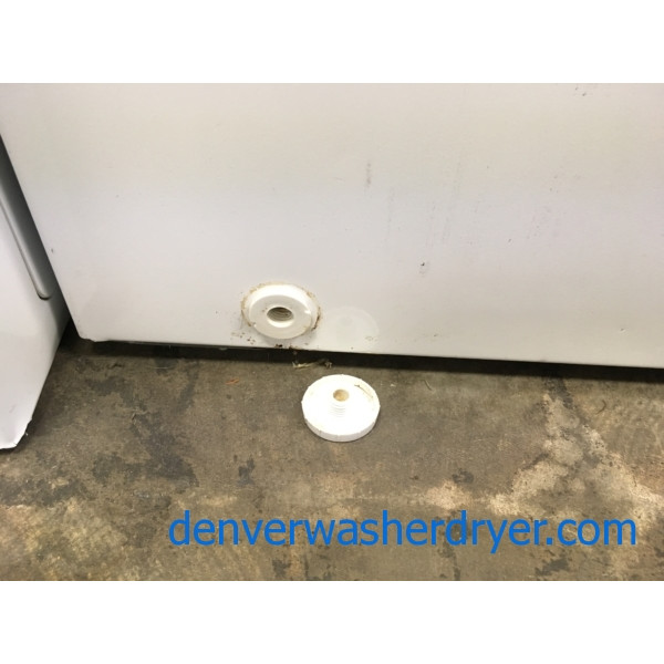 Used Chest Freezer, 5 cu. ft., Insignia (GE), Manual Defrost, Clean and