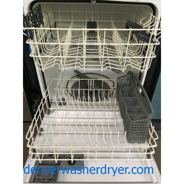 Frigidaire Stainless Dishwasher, Built-In 24″, 1-Year Warranty