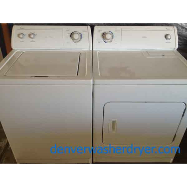 Whirlpool Washer/Dryer Set, Commercial Quality