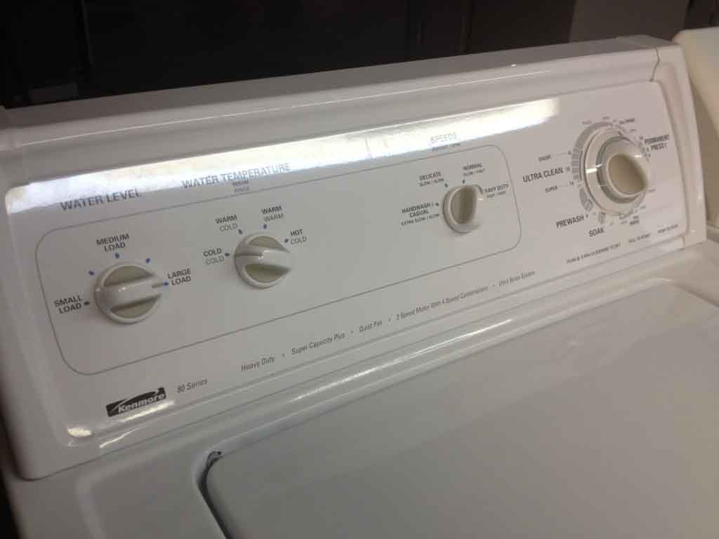 Great Kenmore 80 Series Washer/Dryer Set