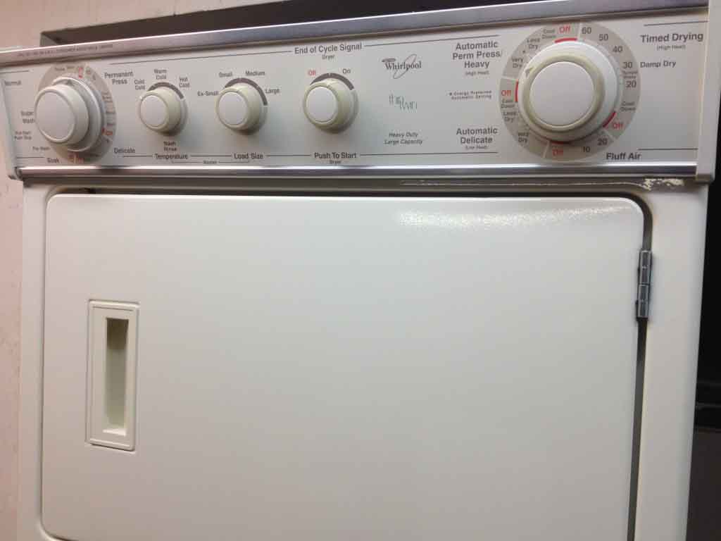Whirlpool Thin Twin Stack Full Size 27 inch