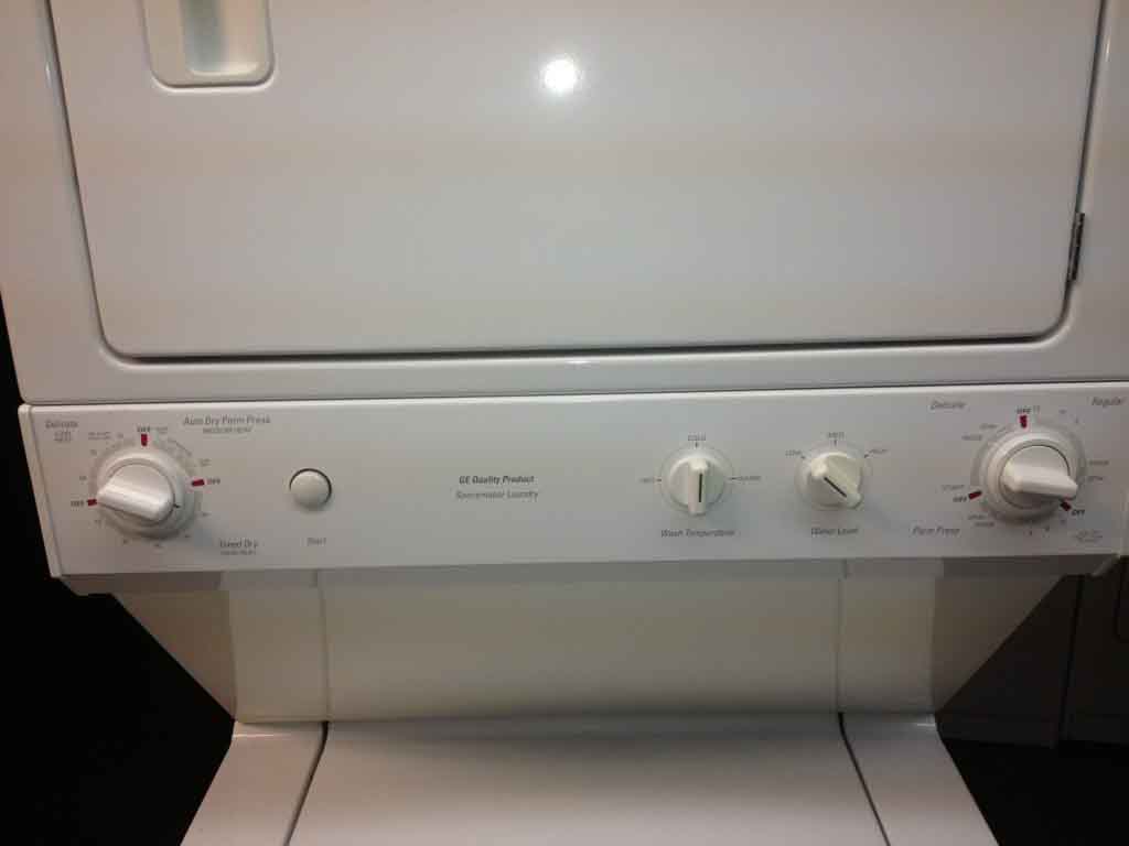 Newer GE Stack Washer/Dryer Full Size 27 inch