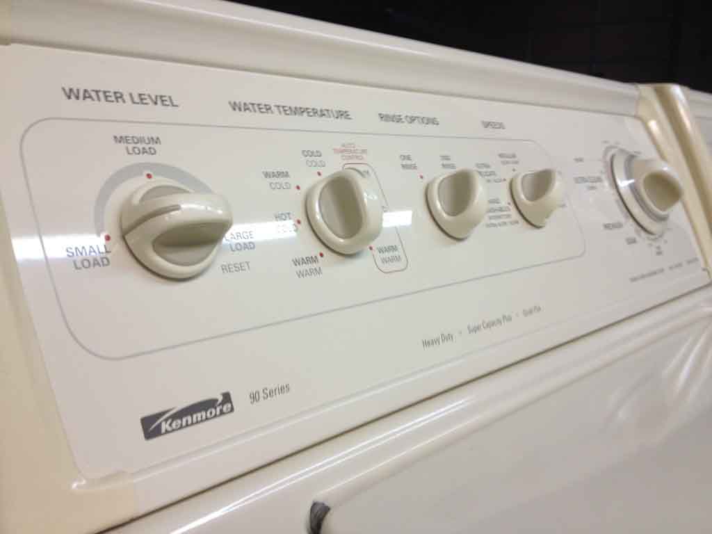 Matching Almond Beauties Kenmore Washer and Dryer