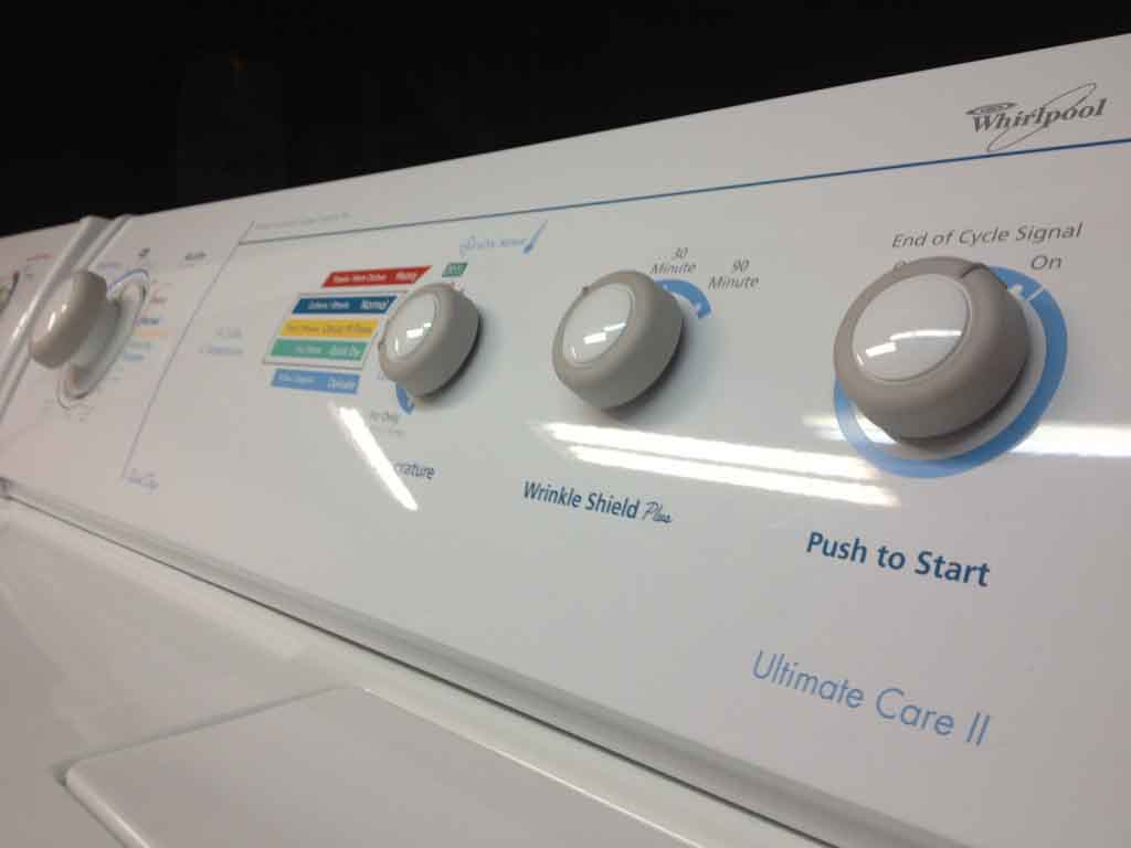 Gleaming Whirlpool Ultimate Care 2 Washer and Dryer