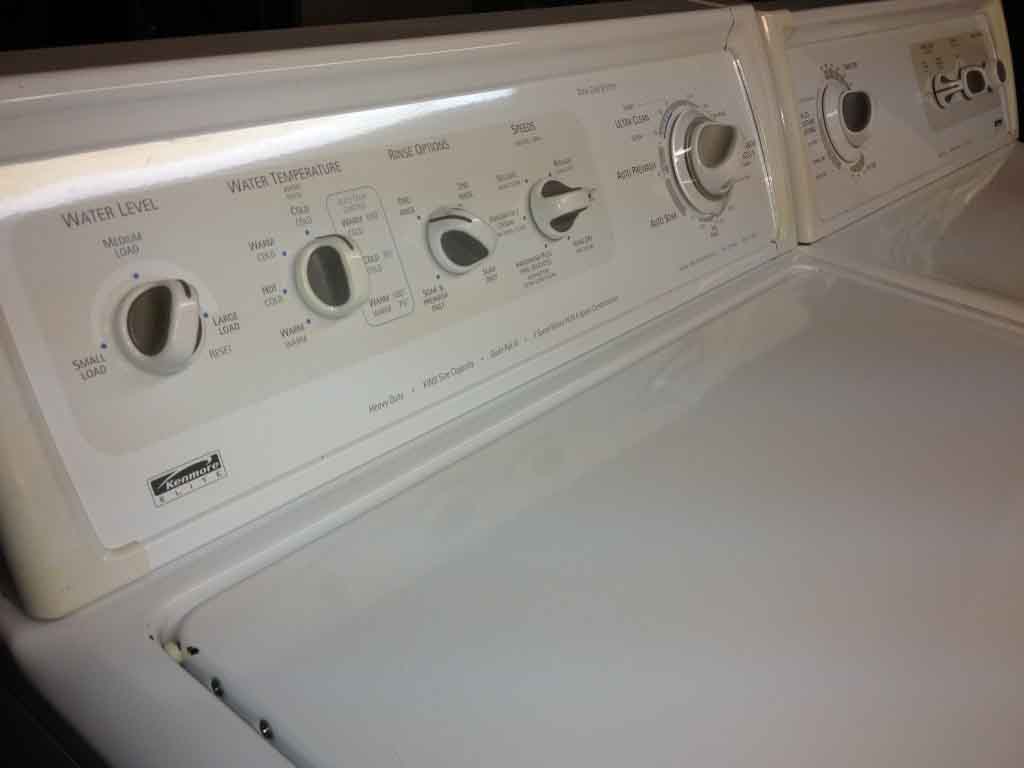 Thrifty Kenmore Elite Washer/Dryer, Matching Set