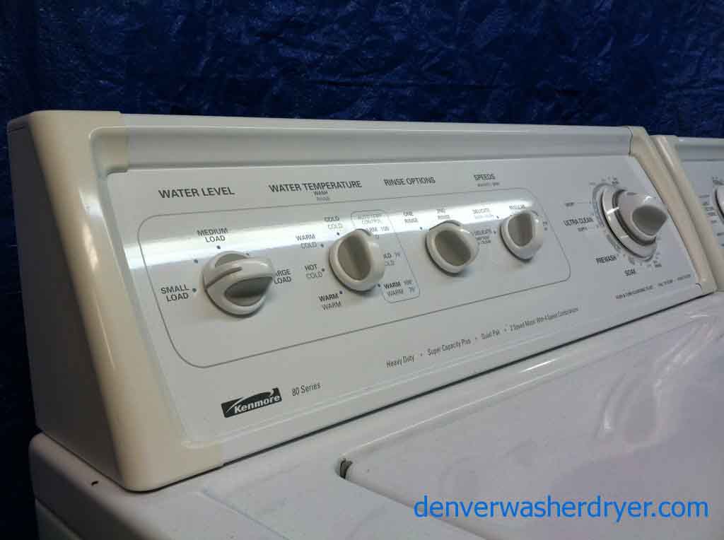 First-Class Kenmore Washer/Dryer Set
