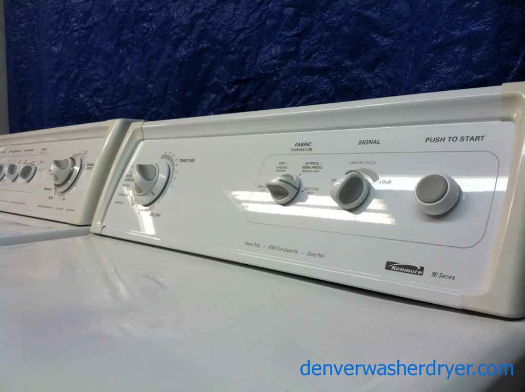 First-Class Kenmore Washer/Dryer Set