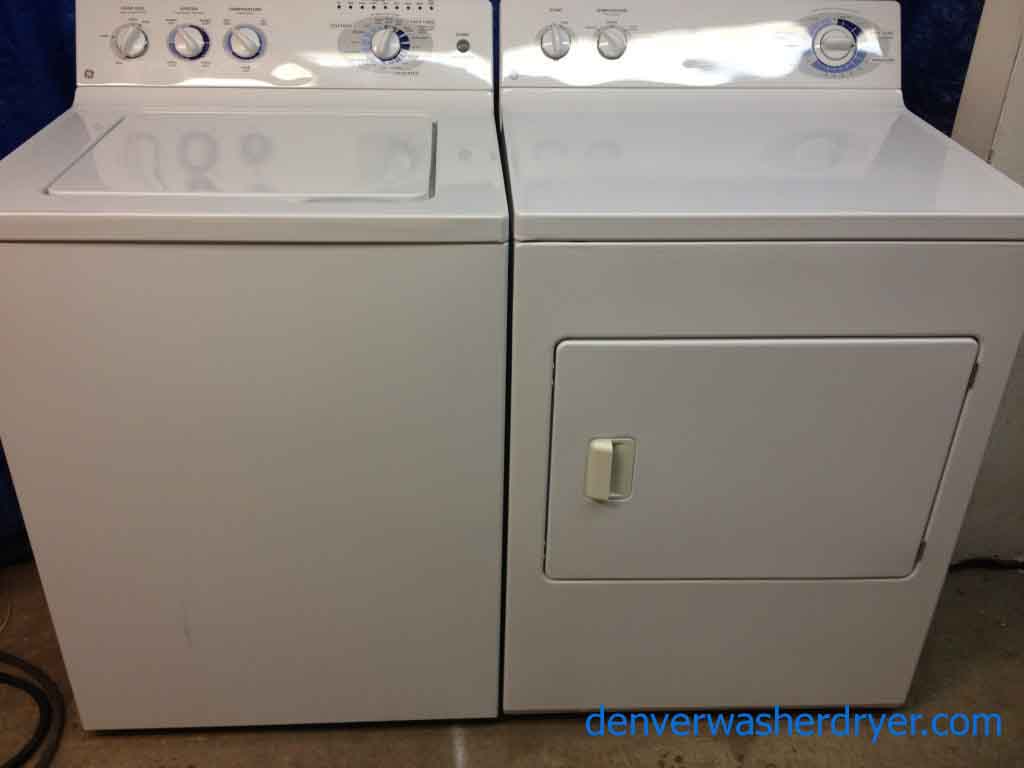 Delightful GE Washer/Dryer, Matching Set